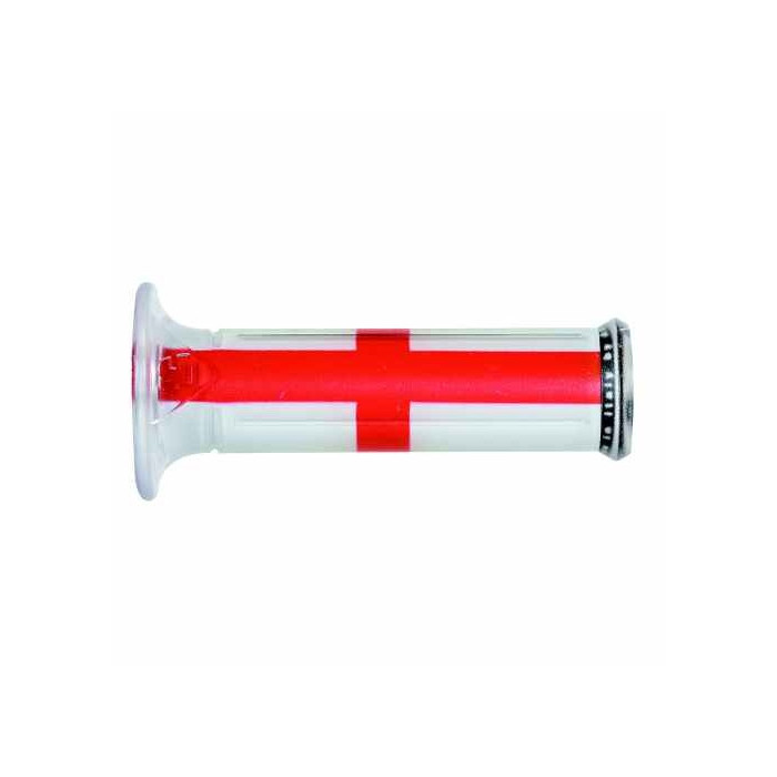 HARRI'S IŠPARDAVIMAS 01684-SG GRIEŽTUVAI (120 MM / 22 MM) BE SKYLĖS BALTA / RAUDONA