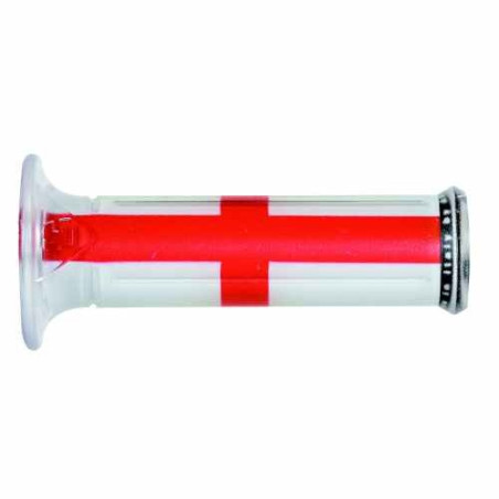 HARRI'S IŠPARDAVIMAS 01684-SG GRIEŽTUVAI (120 MM / 22 MM) BE SKYLĖS BALTA / RAUDONA