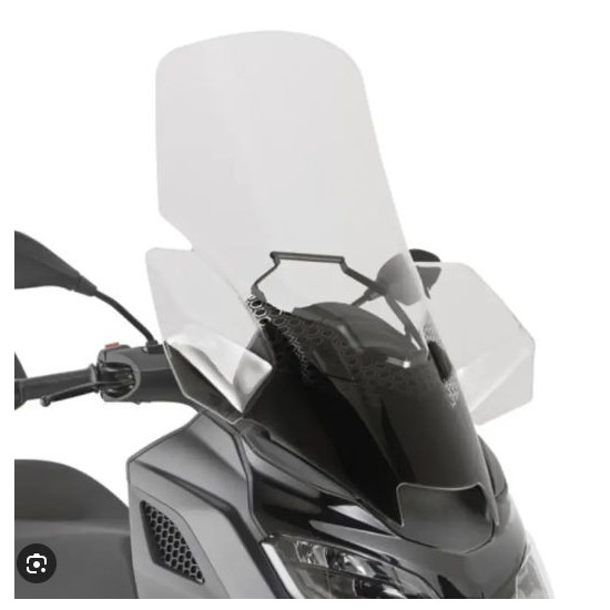 KAPPA PRIEKINIS STIKLAS PIAGGIO MP3 310 '25-, SKAIDRUS (83,5 X 70 CM)