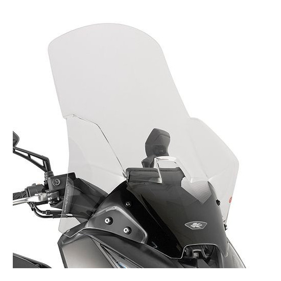 KAPPA WINDSCREEN KYMCO DOWNTOWN 350 GT '24-'25 CLEAR (78.5 X 59 CM) - NEEDS MOUNTING D6126KIT