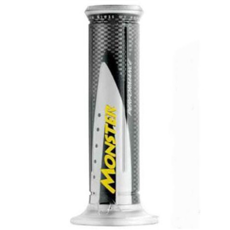 HARRI IŠPARDAVIMO GRIPTUVAI 01687-MON (120 MM / 22 MM) JUODI / PILKI / GELTONI