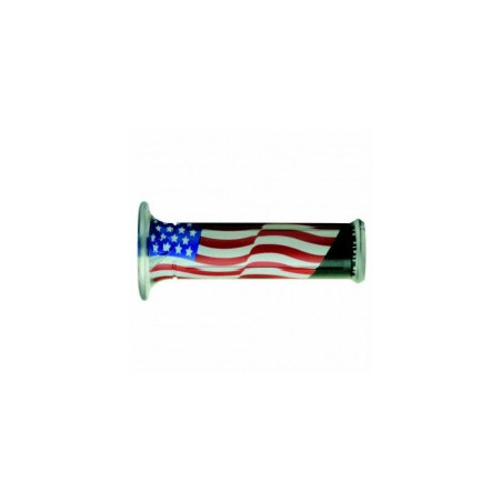 HARRI'S IŠPARDAVIMAS 01687-USA RANKENĖLĖS (120MM / 22MM) SU SKYLE MĖLYNA / BALTA