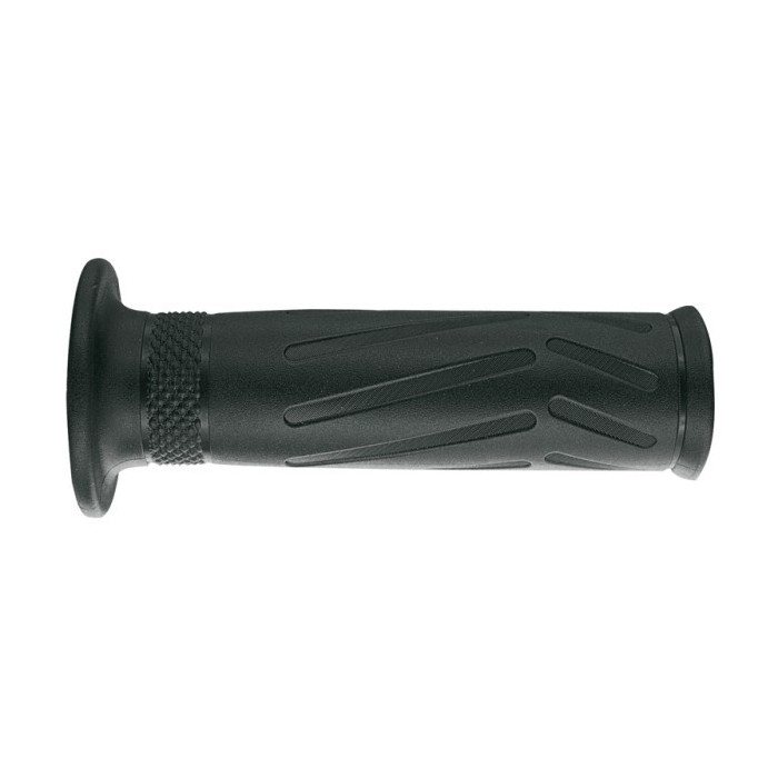 ARIETE ROAD GRIPS SUPER SOFT (120 MM) WITH HOLE BLACK (YAMAHA DESIGN) (R1) (MAJESTY) (12)