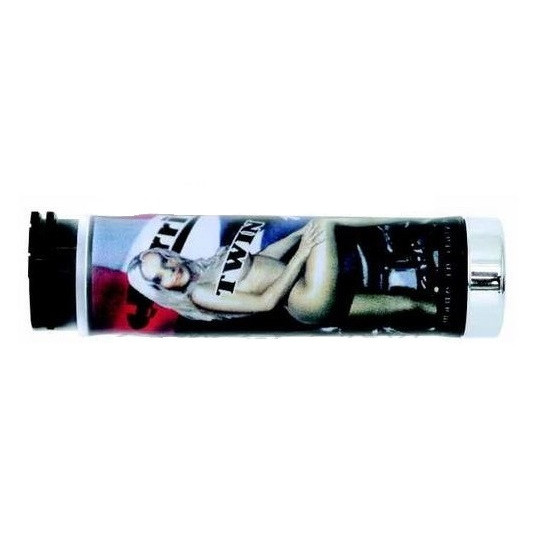 HARRI'S IŠPARDAVIMO RANKENĖLĖS 02601- NG NAKED GIRL CHROMUOTAS ANTGALIS (130MM / 22MM) BE SKYLĖS, SPALVA MĖLYNA / RAUDON