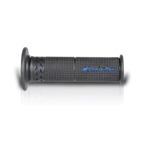 ARIETE ROAD SOFT ESTORIL GRIPS (120 MM) WITH HOLE COLOUR BLACK BLUE (12)