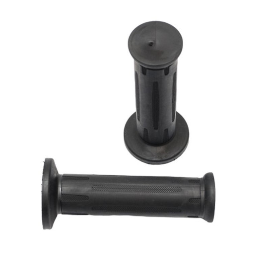 ARIETE KELIO RANKENĖLĖS BMW ŠILDOMOMS RANKENĖLĖMS (125 MM) BE SKYLĖS, JUODOS (26+26 MM SKERSMUO) (BMW DESIGN) (12)