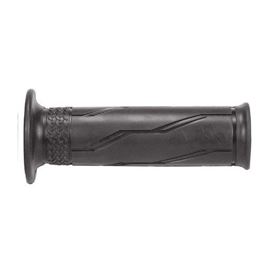 ARIETE ROAD GRIPS (120 MM) WITH HOLE BLACK (YAMAHA DESIGN) (12)
