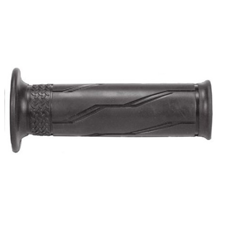 ARIETE ROAD GRIPS (120 MM) WITH HOLE BLACK (YAMAHA DESIGN) (12)