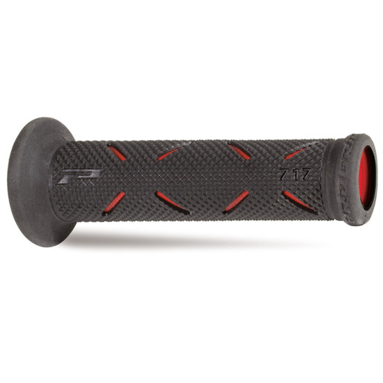 PROGRIP RANKENA PAKELIO RANKENA PG717 (22+25MM, ILGIS 122MM) JUODA / ORANŽINĖ (DVIEJŲ KOMPONENTŲ) (717-201) (PG717 / 1)