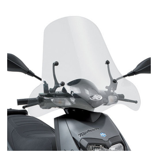 KAPPA PRIEKINIS STIKLAS YAMAHA BW'S 125 (10-16), AEROX R 50 (13-18), MBK NITRO (13-17) MBK WAAP 125 '10-'12 59 X 70 CM S