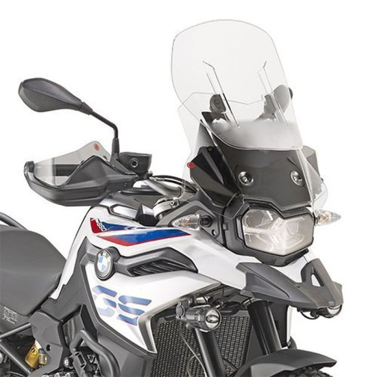 KAPPA PRIEKINIS STIKLAS BMW F 750 / 850 GS '18-24 F 800 GS 24-25 (MONTAVIMUI REIKALINGAS RINKINYS D5129), F 850 GS '21-2