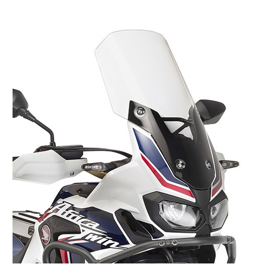 KAPPA PRIEKINIS STIKLAS HONDA CRF 1000L AFRICA TWIN (16-19), CRF 1000L AFRICA TWIN ADVENTURE SPORTS (18-19) 60 X 35 CM S