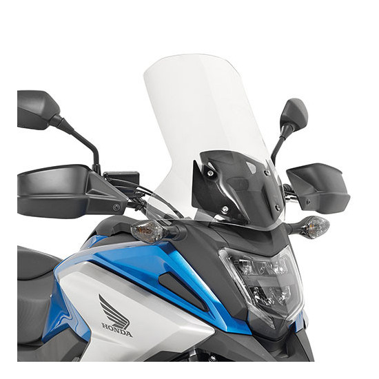 KAPPA PRIEKINIS STIKLAS HONDA NC 750X (16-20) 48,5 X 40 CM SKAIDRUS