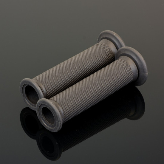 RENTHAL G149 ROAD RACE SINGLE COMPOUND SHORT FULL DIAMOND FIRM GRIPS, OEM HARDNESS, ONE COMPONENT, BLACK