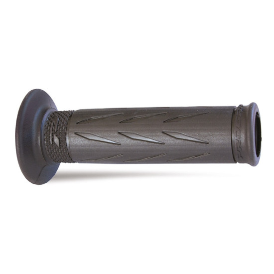 PROGRIP GRIPS PG729 ROAD SUPERBIKE (22+25MM LENGTH 122 MM) BLACK SHINGLE (WITHOUT HOLE) (729-102) (PG729BK)