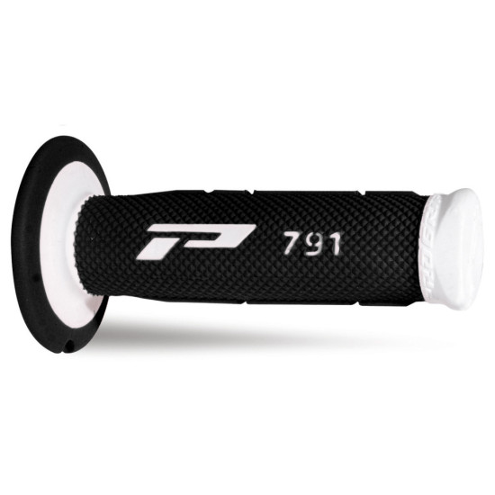 PROGRIP PG791 BEKELĖS RANKENOS (22+25 MM, 115 MM ILGIO) BALTOS / JUODOS (DVIEJŲ KOMPONENTŲ) (791-137)