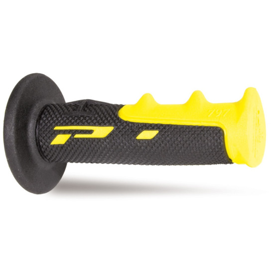 PROGRIP PG797 BEKELĖS RANKENOS (22+25 MM, 115 MM ILGIO) GELTONOS / JUODOS (DVIEJŲ KOMPONENTŲ) (797-202)