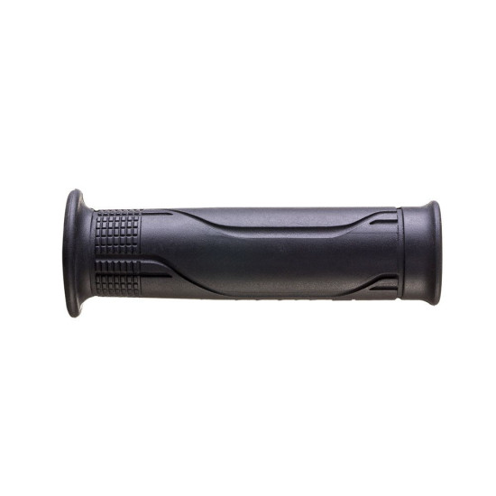 ARIETE ROAD STANDARD GRIPS (115MM) WITH HOLE, BLACK (12)