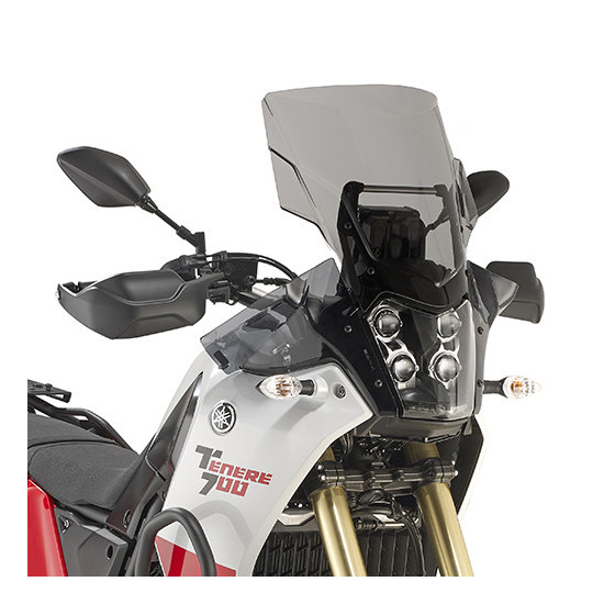 KAPPA priekinis stiklas YAMAHA TENERE 700 '19-'24 užtamsintas
