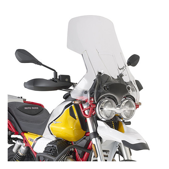 KAPPA WINDSCREEN MOTO GUZZI V85 TT '19-'23 68.5X46CM TRANSPARENT