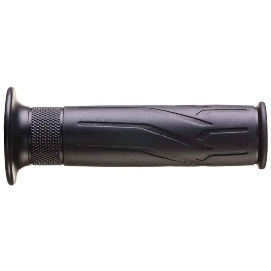 ARIETE ROAD STANDARD YAMAHA GRIPS (125MM) WITH HOLE, BLACK