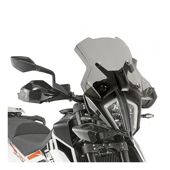 KAPPA WINDOW KTM 390 ADVENTURE '20-'24 790 ADVENTURE / R '19-'20 890 ADVENTURE '21-'22 35 X 46 CM SMOKED - NEEDS MOUNTIN