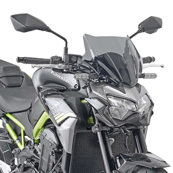 KAPPA WINDSCREEN HONDA CB 500F (19-23), KAWASAKI Z 900 (20-24) CF MOTO NK 650 '21-'24 28 X 36.5 CM SMOKED - WITHOUT MOUN