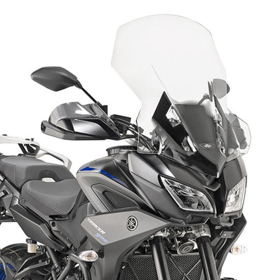 KAPPA PRIEKINIS STIKLAS YAMAHA TRACER 900 '18-'20, TRACER 900 GT '18-'20 69,5 X 48 CM SKAIDRUS - REIKALINGAS LAIKIKLIS D