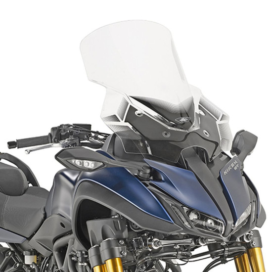 KAPPA WINDSCREEN YAMAHA NIKEN 900 '19-'23, NIKEN GT 900 '19-'24 58 X 59 CM CLEAR - FOR NIKEN 900 NEEDS MOUNT D2143KITK