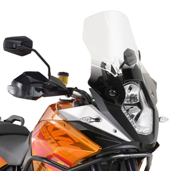 KAPPA PRIEKINIS STIKLAS KTM 1190 ADVENTURE / R '13-'16, 1050 ADVENTURE '15-'16 / 1090 ADVENTURE (17-19) 37 X 41 CM SKAID