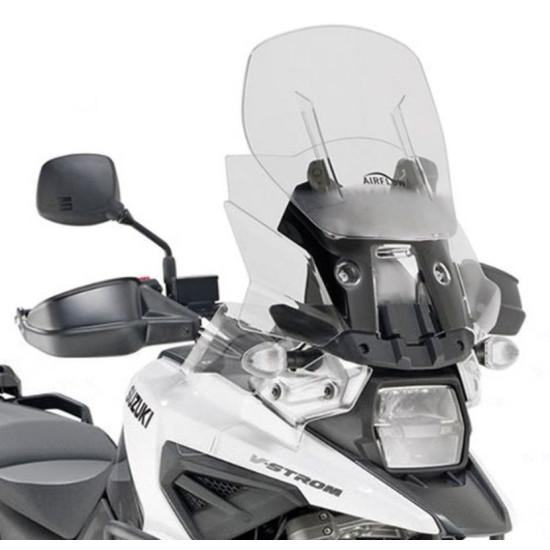 KAPPA WINDSCREEN SUZUKI V-Strom 1050 XT / DE / SE '20-'25 ADJUSTABLE AIRFLOW CLEAR - REPLACES KAF3117