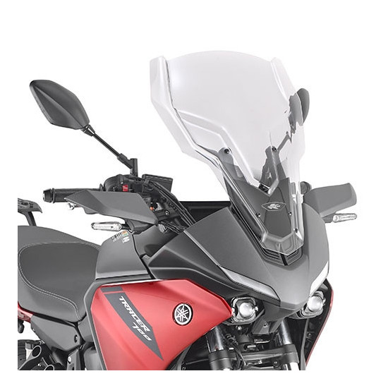 KAPPA WINDSCREEN YAMAHA TRACER 7 '20-'24,TRACER 7 GT '20-'24 55 x 41 CM TRANSPARENT