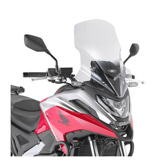 KAPPA PRIEKINIS STIKLAS HONDA NC 750 X '21-'24 54 X 43 CM SKAIDRUS