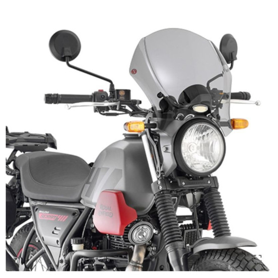 KAPPA WINDSCREEN MOUNT 100ALBK, 140AK, 140SK ROYAL ENFIELD SCRAM 411 '22-'24,