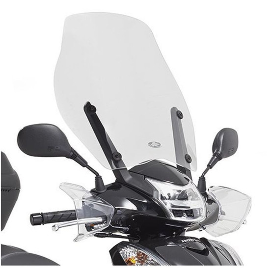 KAPPA WINDSCREEN HONDA SH MODE 125 (13-20) 43 X 46 CM TRANSPARENT - NEEDS MOUNTING A1125AK