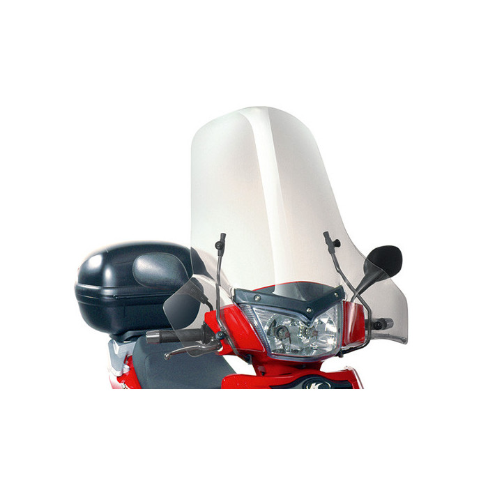 KAPPA WINDSCREEN KYMCO PEOPLE S50 / 125 / 200 '05-'15 64 x 71 CM CLEAR - MOUNT NEEDED 137AK