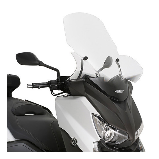 KAPPA priekinis stiklas YAMAHA X-MAX 125-250 '14-'17, X-MAX 400 '14-'16, MBK EVOLYS 125 / 250 '14-'17 73 x 59 CM skaidru