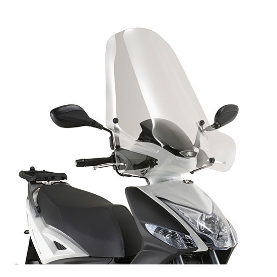KAPPA PRIEKINIS STIKLAS KYMCO AGILITY 50-125-150 72 x 66 CM SKAIDRUS - REIKALINGAS LAIKIKLIS A440AK '08-'13 IR A6119AK '