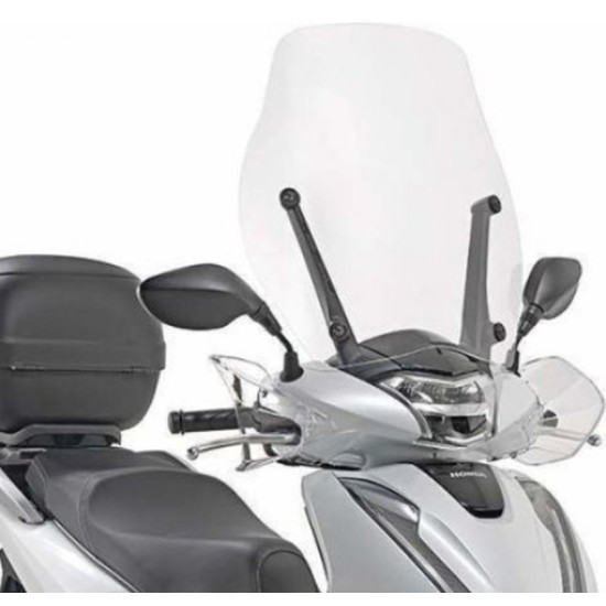 KAPPA PRIEKINIS STIKLAS HONDA SH 125i-150i (17-19) 51 X 49 CM SKAIDRUS