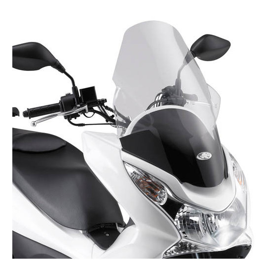 KAPPA PRIEKINIS STIKLAS HONDA PCX 125-150 (10-13) 59,5 X 44 CM SKAIDRUS