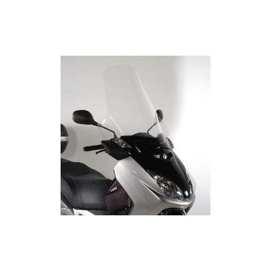 KAPPA PRIEKINIS STIKLAS YAMAHA X-MAX 125-250 (05-09) MBK SKYCRUISER 125 '05-'09 63,5 X 69,5 CM SKAIDRUS