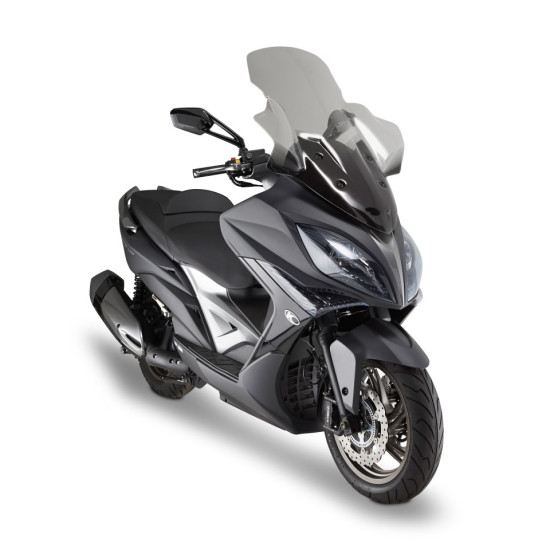 KAPPA WINDSCREEN KYMCO XCITING 400I '13-'17, XCITING S400I '18-'24 - KIT NEEDED D6112KITK) 85.5 X 66 CM CLEAR
