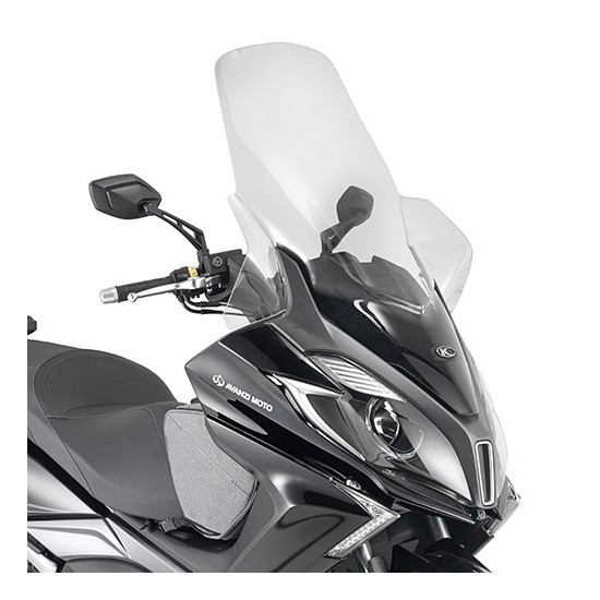 KAPPA PRIEKINIS STIKLAS KYMCO DOWNTOWN 125 ABSi '15-'24, DOWNTOWN 350i '15-'24 92,5 X 63,5 CM SKAIDRUS