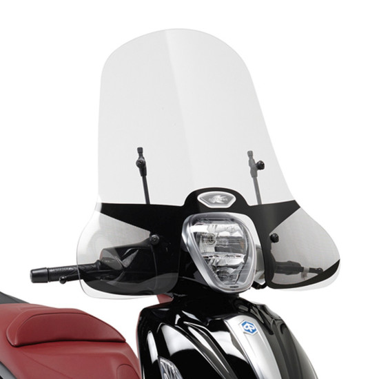 KAPPA PRIEKINIS STIKLAS PIAGGIO Beverly 125ie-300ie-350 (10-20) 47 x 72 CM SKAIDRUS - REIKALINGAS MONTAVIMAS A5606AK