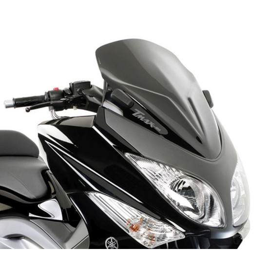 KAPPA PRIEKINIS STIKLAS YAMAHA T-MAX 500 '08-'11 (59 X 45CM) JUODAS