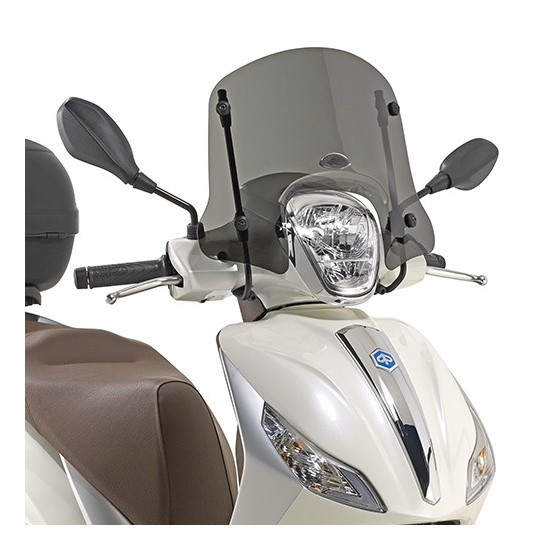 KAPPA WINDSCREEN PIAGGIO Medley 125-150 (16-19) 22.5 x 44 CM TINTED - MOUNTING NEEDED A5606AK