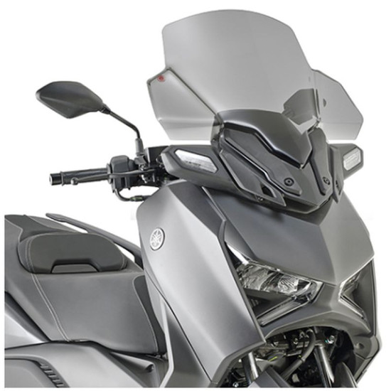 KAPPA WINDSCREEN YAMAHA X MAX 125 '23-'25 X MAX 300 '23-'25, (58 X 57 CM) TINTED