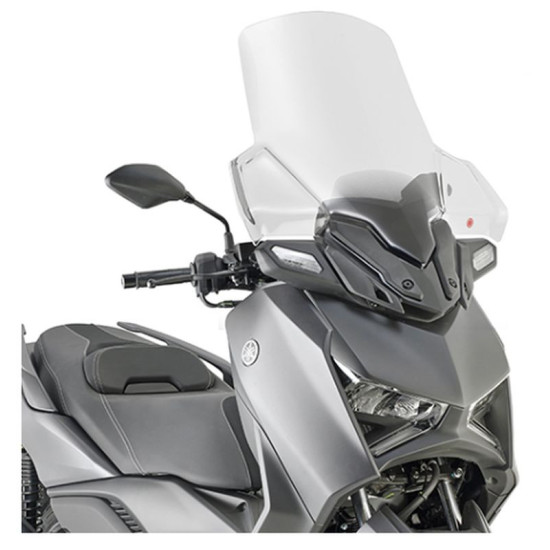 KAPPA PRIEKINIS STIKLAS YAMAHA X MAX 125 '23-'25 X MAX 300 '23-'25, (73 X 62 CM) SKAIDRUS