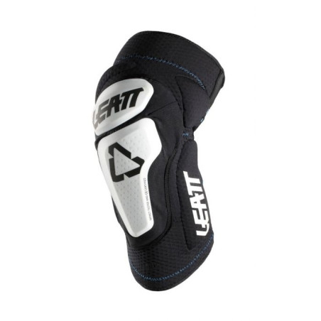LEATT (2022/2023) kelienių apsaugos 3DF 6,0 KNEE GUARD spalva balta/juoda dydis S/M