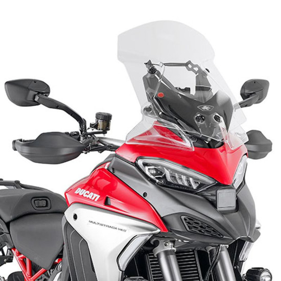 KAPPA PRIEKINIS STIKLAS DUCATI MULTISTRADA V4 '21-'25 50 X 38 CM SKAIDRUS